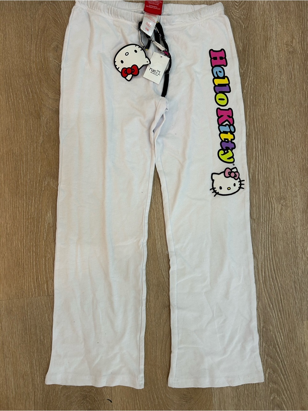 Hello Kitty Sanrio x rue21 Women’s Sleep Lounge Pants White Size S